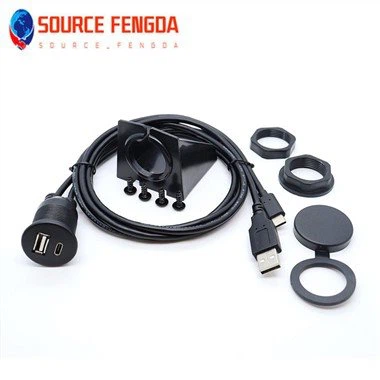 USB2 0 and USB C Cable